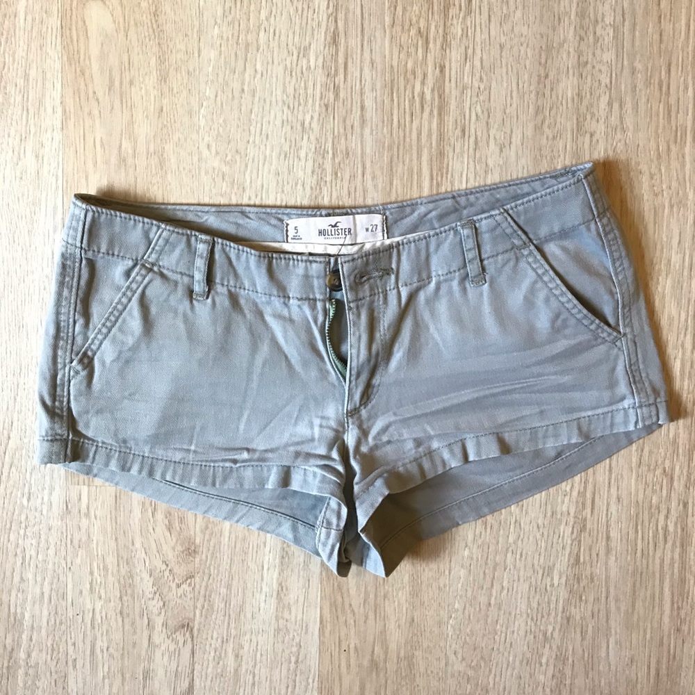 Grey Hollister Shorts size 5